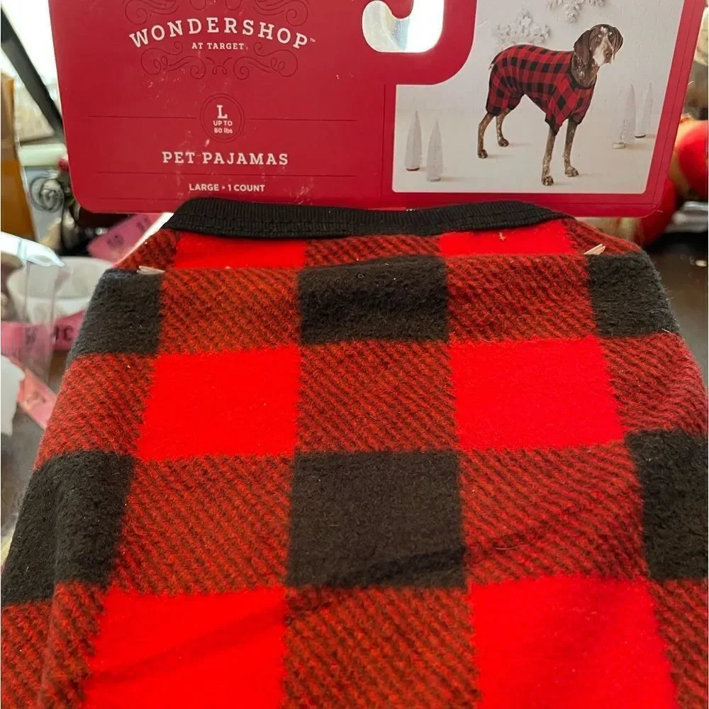 LARGE BUFFALO PLAID PET PAJAMA‎